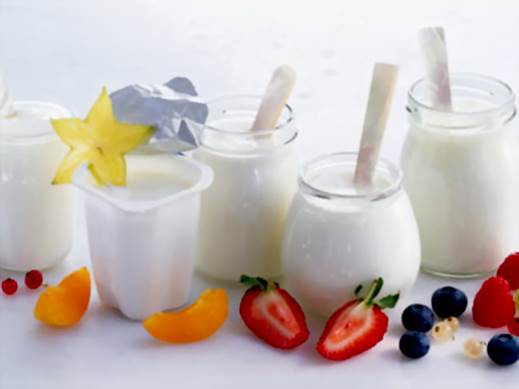 To healthy people, absorbing 1-2 cups of yogurt a day, which is similar to gaining 250-500gram of weight is quiet sensible.