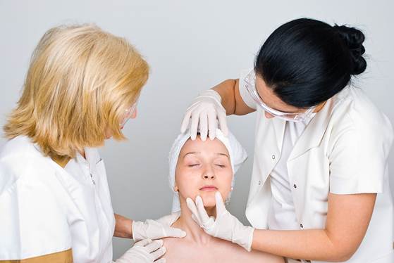 Description: Consider the microdermabrasion method (treating large pores by skin abrasion) or chemical peel to minimize the pores.