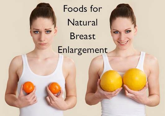 Description: Combining between a reasonable diet and these following foods, your breasts will look bigger