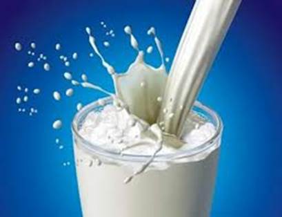 Milk provides you with calcium and vitamin D.