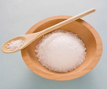 Hot salt helps the abdomen to be firmer