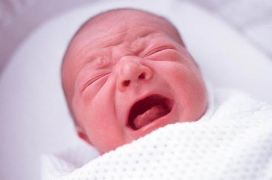 Description: Newborn babies have many types of crying to express what they need.