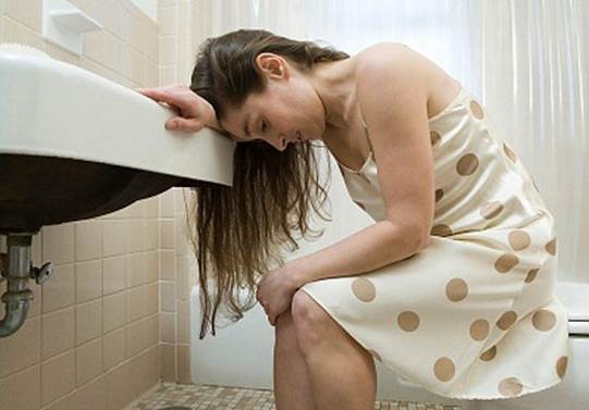 Description: For most women, morning sickness will disappear in about the fourth month of pregnancy