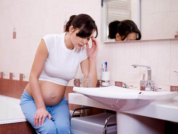 Description: Morning sickness is a term used to describe the nausea which some women have in pregnancy.