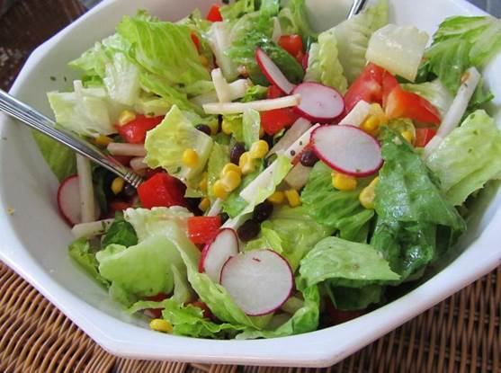 Description: Fat-free or regular salad dressing?