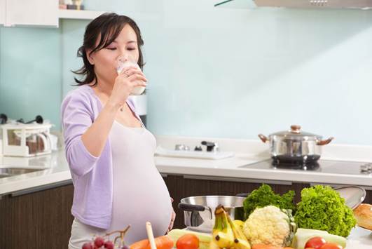 Description: Specialists recommend pregnant women taking 1000mg calcium a day during a pregnancy.