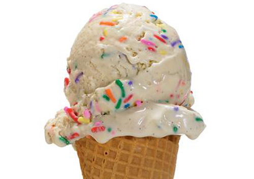 Description: Many people like eating ice cream both in the summer and in the winter.