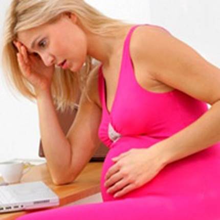 Vagina bleeding can be a sign of miscarriage.