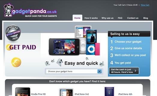 Description: Website: www.gadgetpanda.co.uk