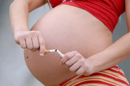 Smoking not only is harmful to you but also makes being pregnant become more difficult.