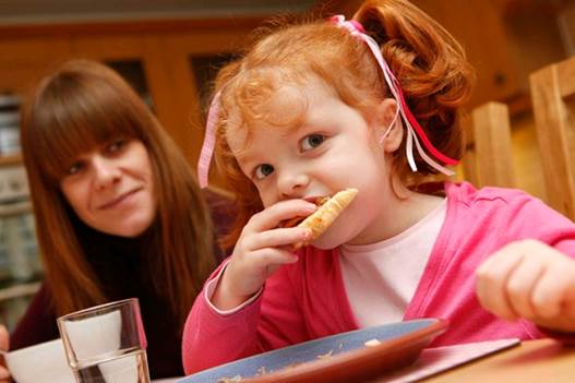 Children also inherit benefits from reasonable diet.