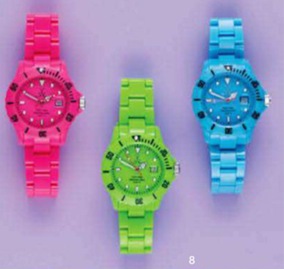 Description: 8. Watches, $345 each, by ToyWatch.
