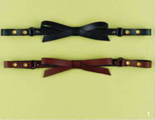 Description: 1. Belt, $157 each, by Karen Walker.