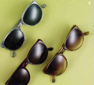Description: 9. Sunglasses, $299 each, by Costalots by M. Costa.