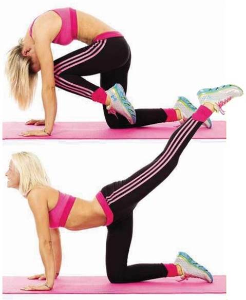 Areas Trained: Stomach, Back, Hips, Bottom
