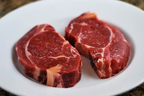 Beef is a rich source of iron.
