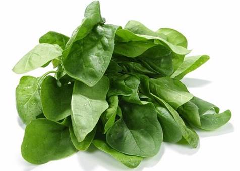 Ridiculously low in calories, spinach is packed with vitamins, minerals and antioxidants. 