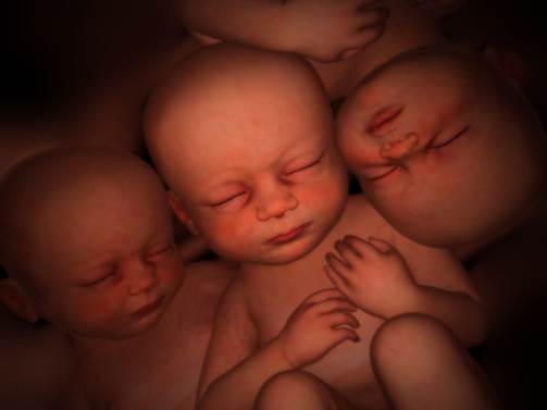 There’re many fetal positions in the womb.