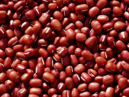 Small red bean can promote urinating and eliminate inflammation.