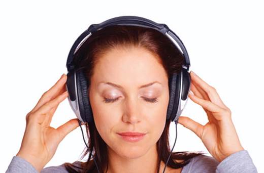 Listening to music will help you clear away pressure of work.