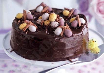 Description: Description: Chocolate fudge cake