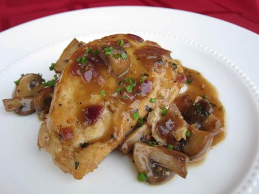 Description: Chicken Marsala With Mushrooms