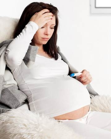 Weak resistance can make pregnant women catch flu easily.