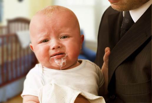 Spitting up a lot can harm baby’s health.