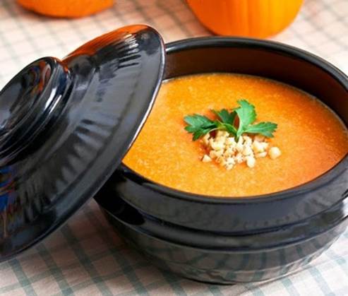 Pumpkin and lean meat porridge is a good food for women who have loss of milk supply.