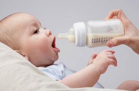 You should let your children be familiar with milk formula so that babies can adjust to when their mothers wean.