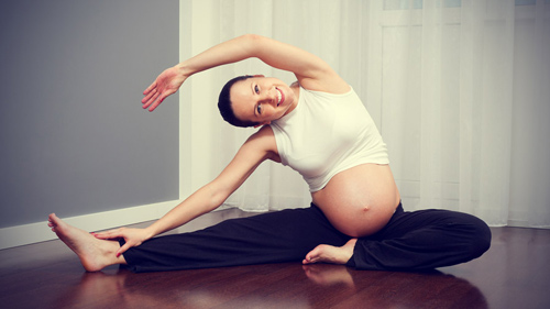 Doing exercise regularly will help fetus become more healthy.