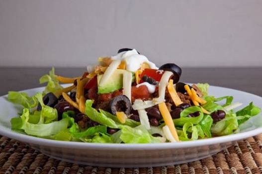 Description: Beef Taco Salad