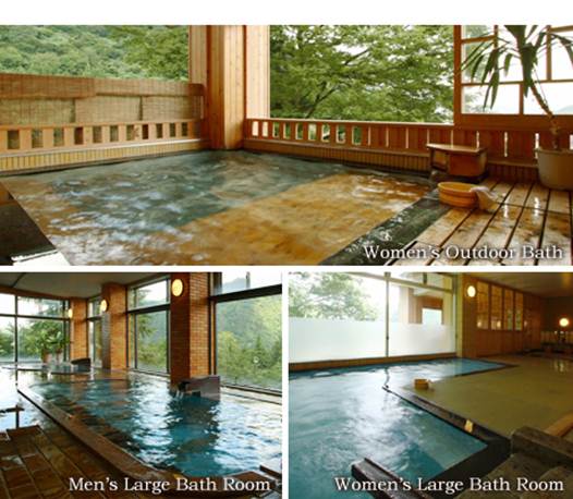 Description: Description: Women's Large Bath Room and Outdoor Bath (Fresh hot spring bath)