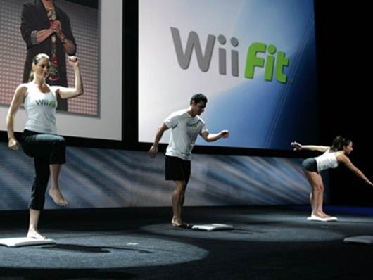 Description: work out to Wii Fit or get fitness apps