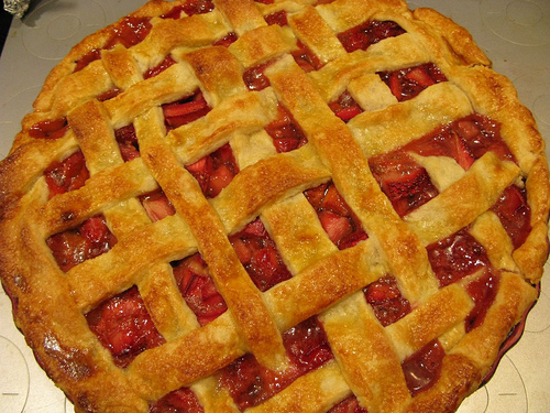 Description: Strawberry-Rhubarb Pie