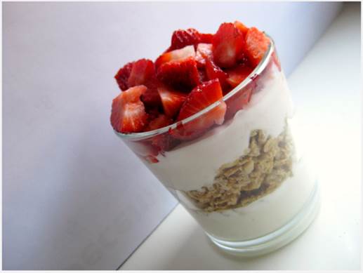 Yogurt will be a better dessert for children who are over 1 year old if it’s mixed with a little honey or chopped fruits…