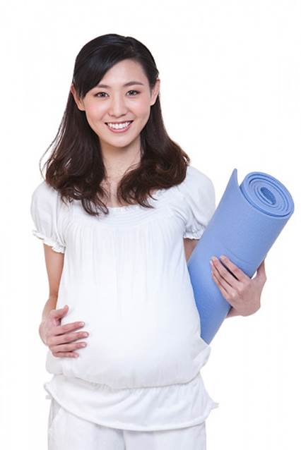 Pregnant women should work out regularly.