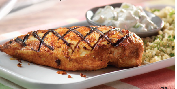 Grilled Harissa Chicken  