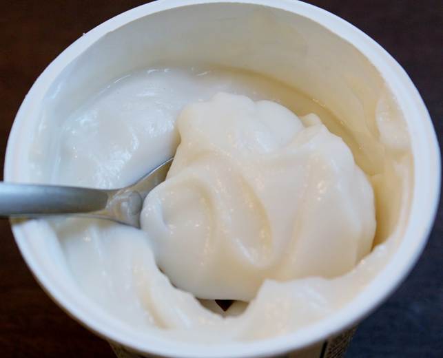 plain Greek yogurt