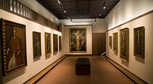 Description: Room at the El Greco Museum, Toledo