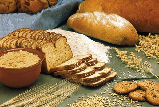 Products from wheat flour such as bread, grain are good suggestions of pregnant women.