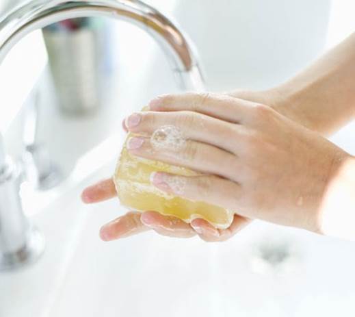 Using soap or detergent is one of the reasons that make your skin become drier.