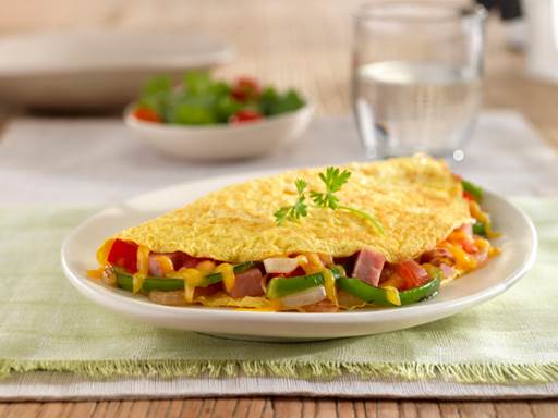 Try an egg-white omelet stuffed with vegetables