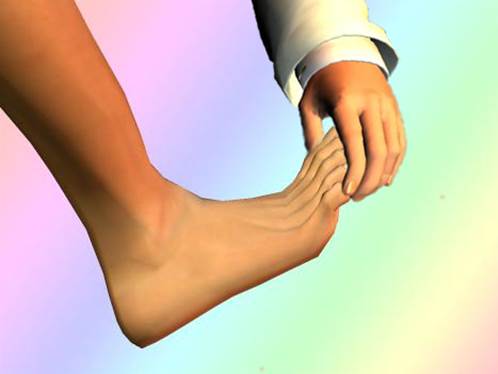 When you lack calcium and vitamin D, your feet and hands often have cramp.