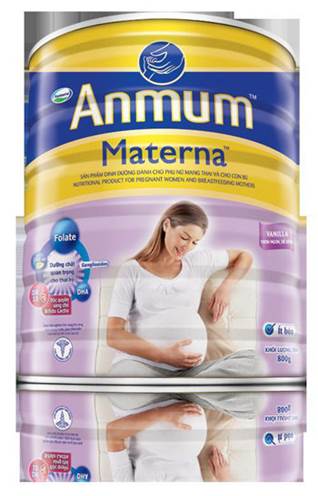 Anmum Materna is a formula label for pregnant women and women do breastfeeding.