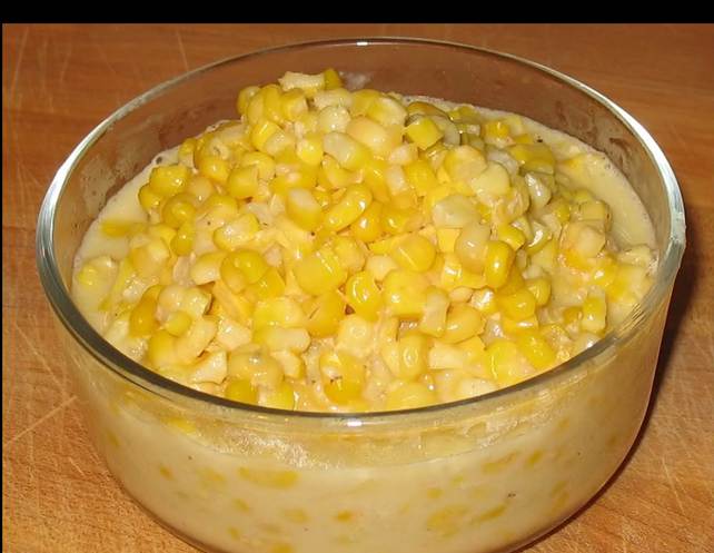 125g can creamed corn 