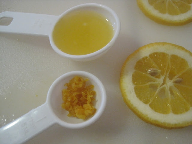 Juice of 1/2 lemon