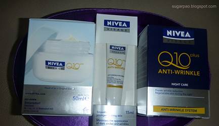 Description: Nivea Visage Q10 Anti-Wrinkle Eye Cream