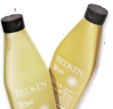 Description: Try Redken Blonde Glam Shampoo and Conditione