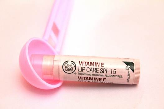 Description: The Body Shop Vitamin E Lip Care SPF15